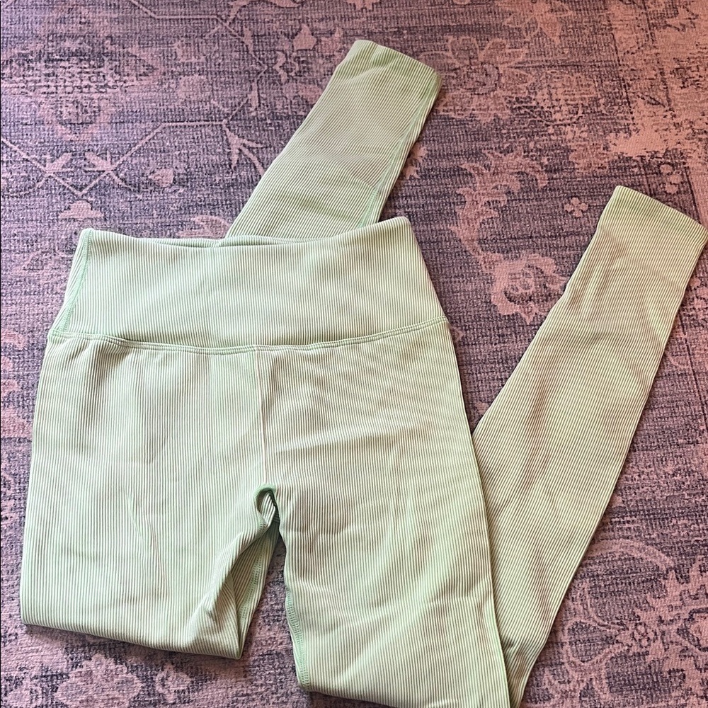 Women’s Fabletics Mint Green Workout Leggings